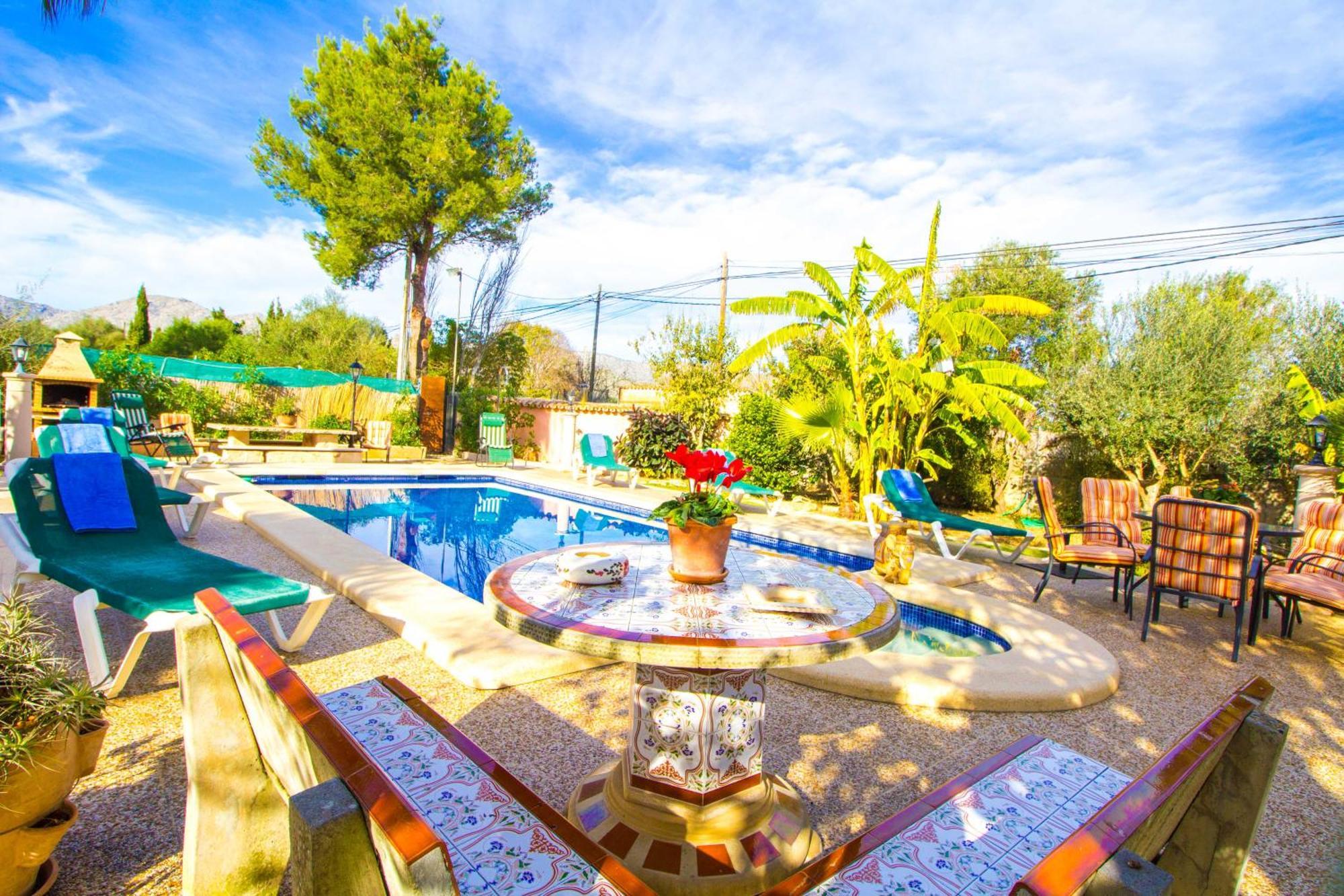 Ferienhaus Sunny With Private Pool, Ac And Wifi Port de Pollença
