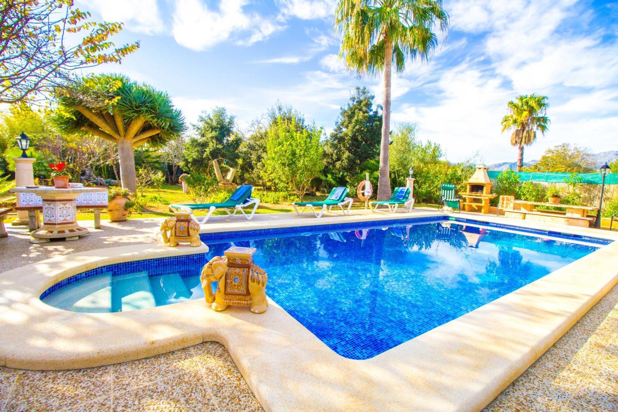 Sunny With Private Pool, Ac And Wifi Ferienhaus