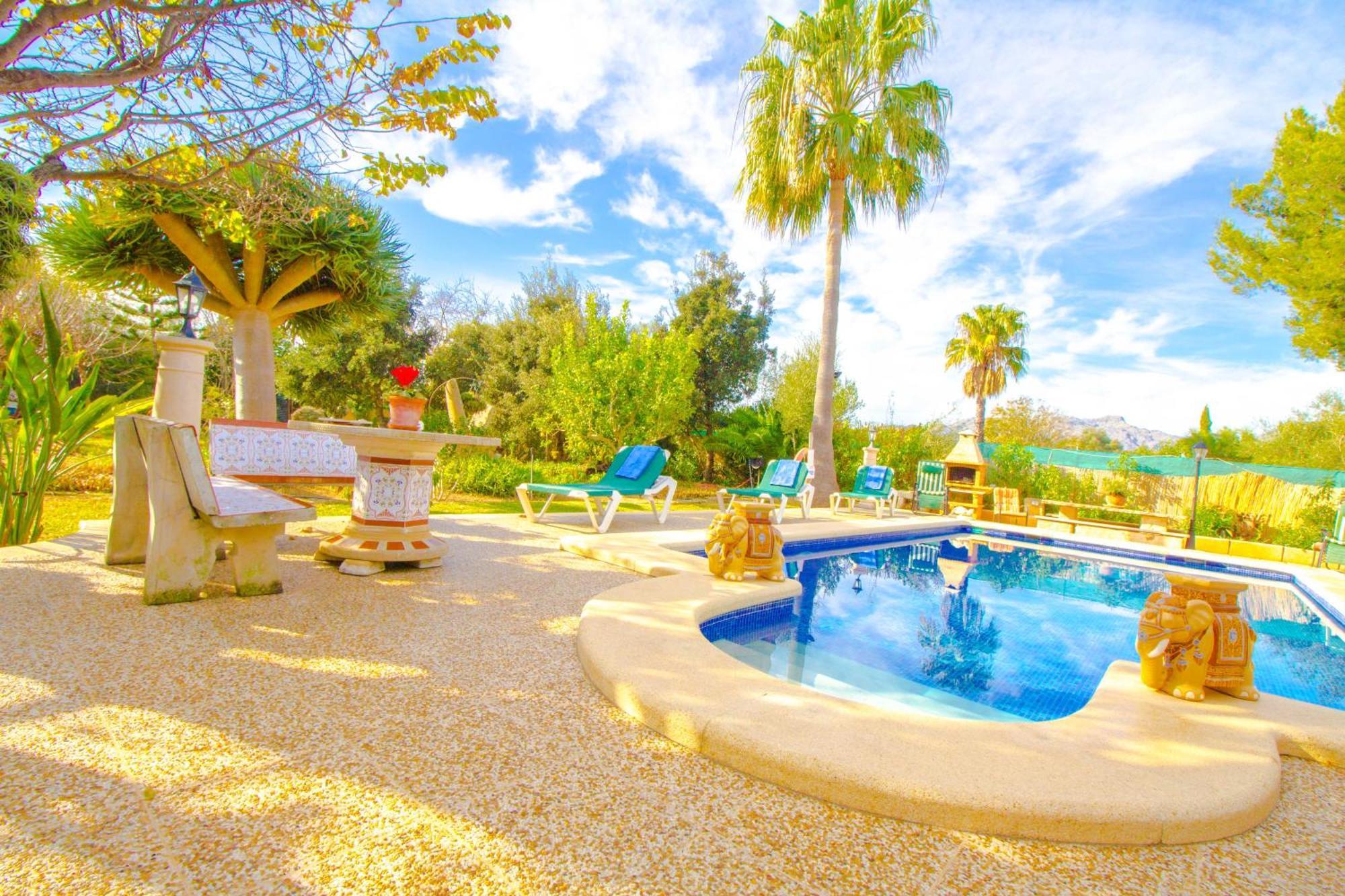 Sunny With Private Pool, Ac And Wifi Ferienhaus *
